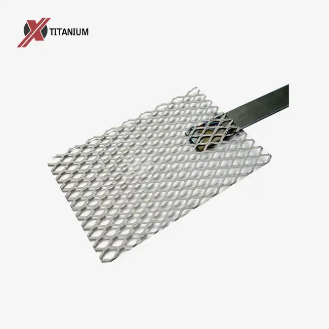 Advantages of titanium electrode in titanium anode mesh produced in China